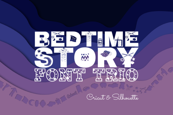 Bedtime Story Font Trio