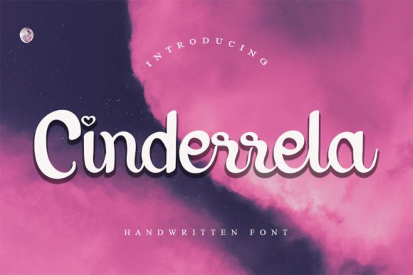 Cinderrela Font: A Handwritten Typeface That Balances Charm and Polish