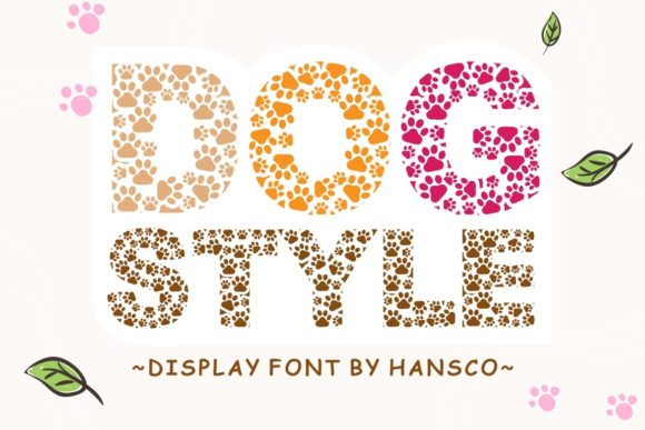 Dog Style Font: A Playful Decorative Typeface for Creative Projects