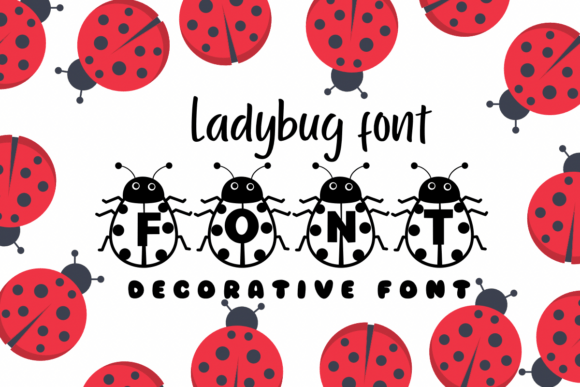 Ladybug Font: A Playful Asset for Designers