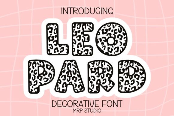 Leo Font: A Playful Decorative Typeface for Creative Projects