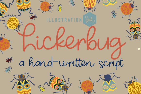 Lickerbug Font: A Handcrafted Handwritten Typeface