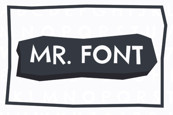 Mister Font: When Typography Becomes a Visual Statement