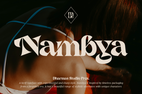 Nambya Font: Resurrecting Forgotten Packaging into a Sharp Serif Statement