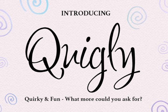Quigley Font: Why This Quirky Bold Typeface Deserves a Spot in Your Toolkit
