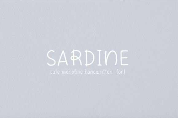 Sardine Font: A Playful Branding Asset