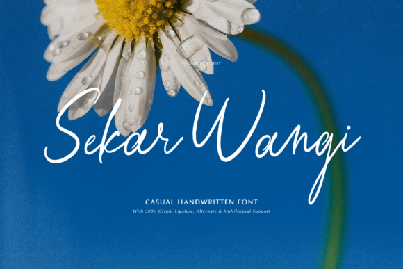 Sekar Wangi Font: Dainty Handwriting for Every Project
