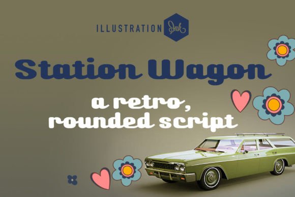 Station Wagon Font: A Retro Script With Modern Appeal
