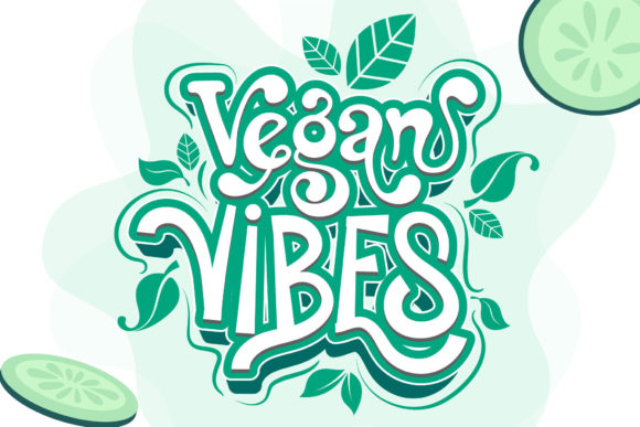 Vegan Vibes Font: Retro Bold Display